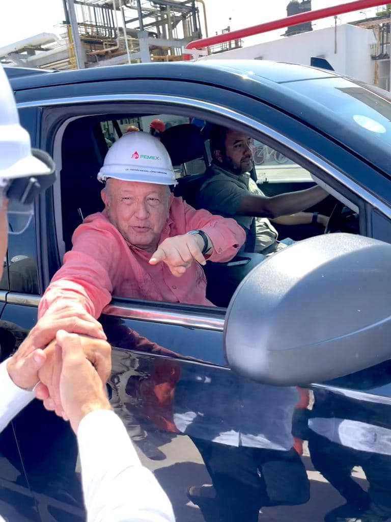 Gobernador Américo Villarreal entrega su primer informe al presidente López Obrador en su visita a&nbsp;Tamaulipas