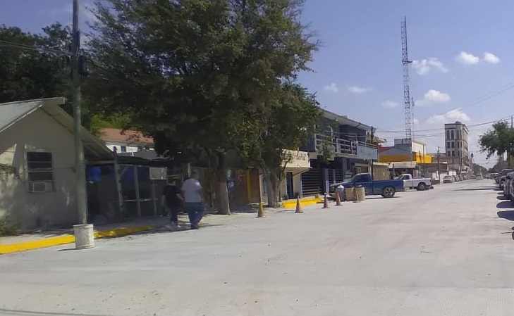 Concluye obra de pavimentación con concreto hidráulico en calle Tamaulipas de Nuevo&nbsp;Progreso