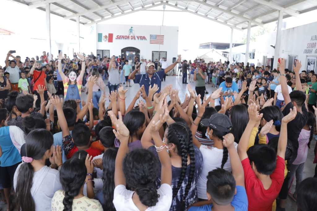 Lleva DIF Tamaulipas alegría y esperanza a migrantes en albergues de&nbsp;Reynosa