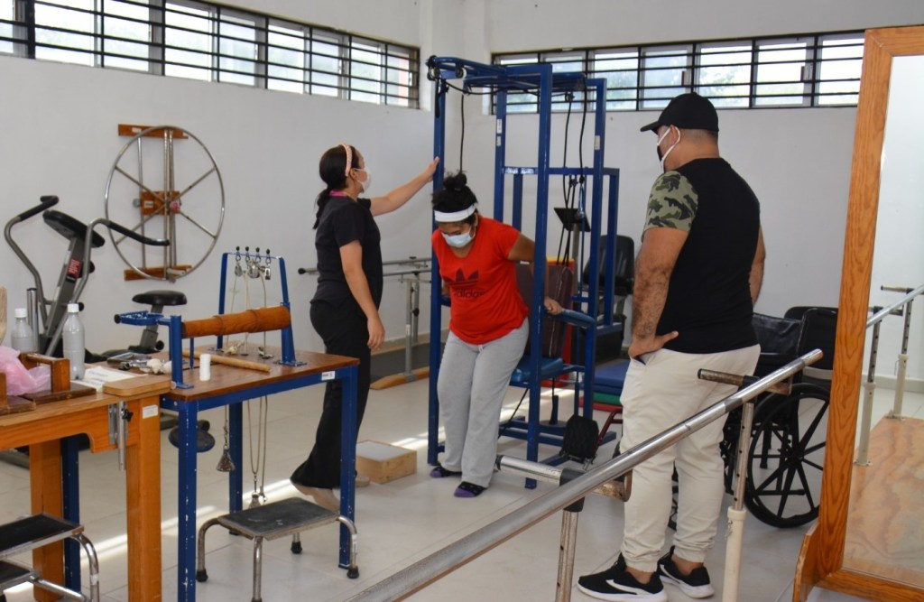 DIF Río Bravo ofrece servicios de rehabilitación en su Unidad Básica de&nbsp;Rehabilitación.