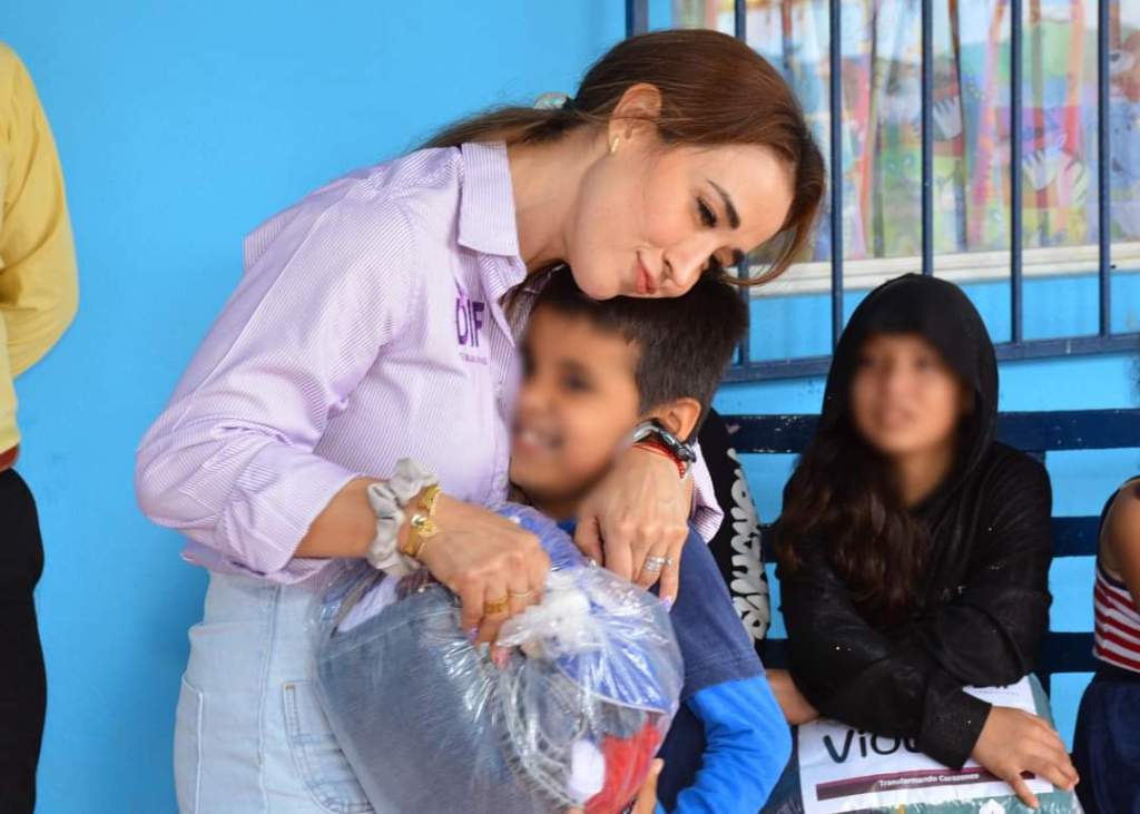 REALIZA PRESIDENTA DEL SISTEMA DIF RÍO BRAVO VISITA A LA CASA HOGAR LA&nbsp;ESPERANZA.