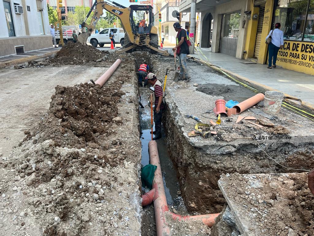 Gobierno de Tamaulipas rehabilita red sanitaria en Ciudad&nbsp;Victoria