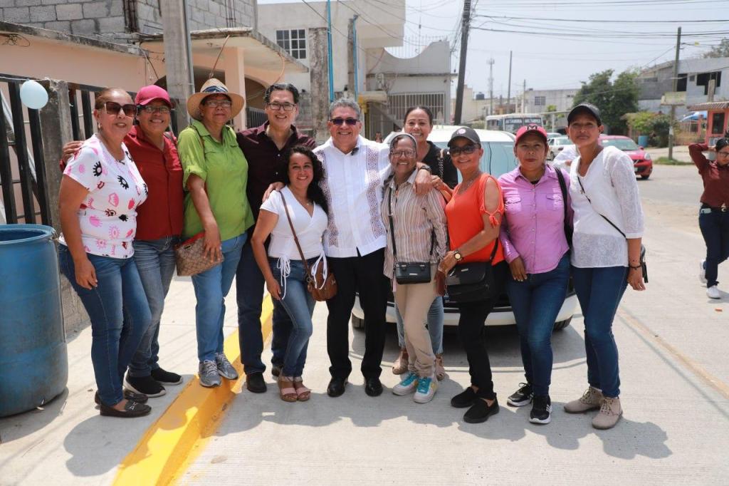 INTENSA JORNADA DE ENTREGA DE OBRAS EJECUTA ARMANDO MARTÍNEZ EN ZONA CENTRO NORTE DE&nbsp;ALTAMIRA