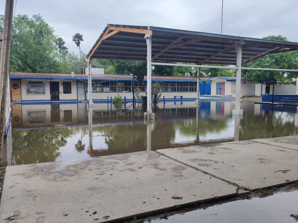 Río Bravo gestiona desagüe de escuelas en la Villa de Nuevo&nbsp;Progreso