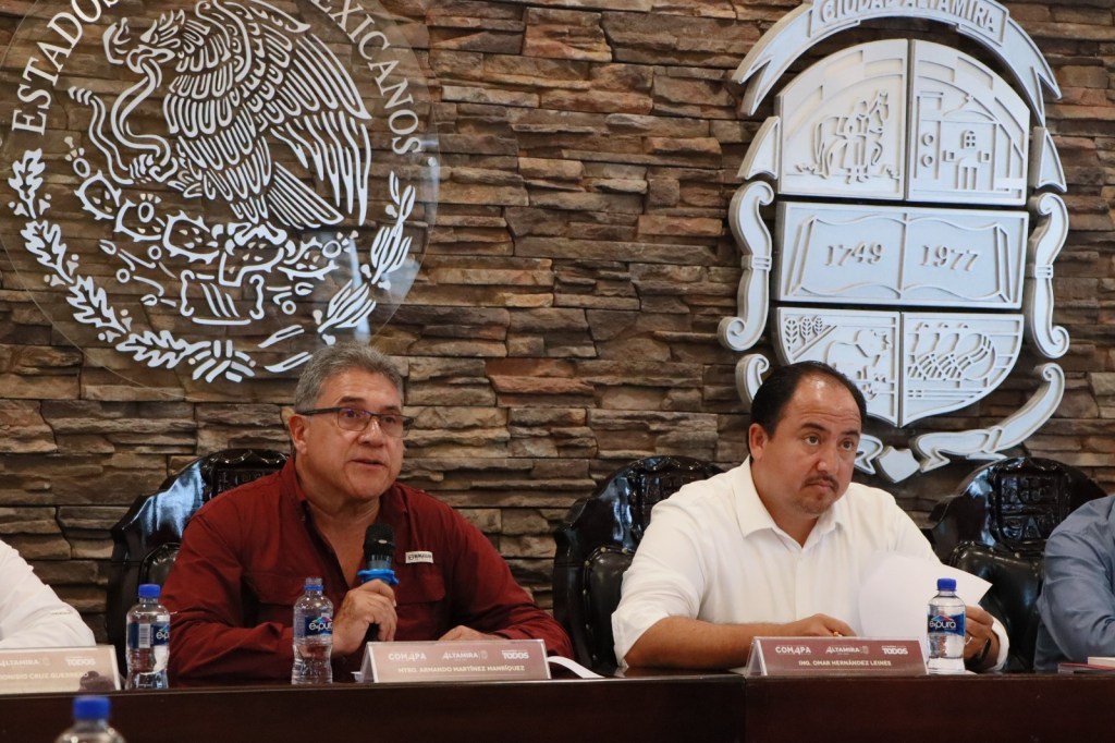 COMAPA Altamira implementará acciones para mejorar la regularización de usuarios y los servicios de agua potable y&nbsp;drenaje.