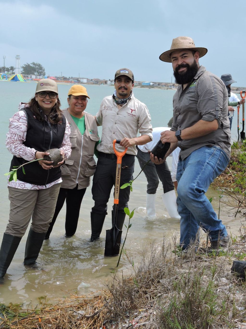 SEDUMA lleva a cabo proyecto de recuperación de ecosistemas de manglar en&nbsp;Tamaulipas