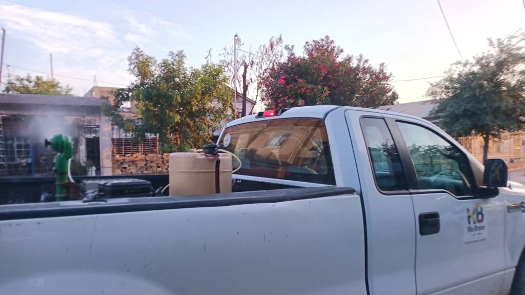 Alcalde de Río Bravo coordina campaña de fumigación para combatir el&nbsp;dengue