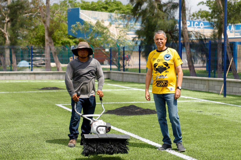 Notorio Avance Presenta Reconstrucción del Legendario Campo Joaquín&nbsp;Badillo