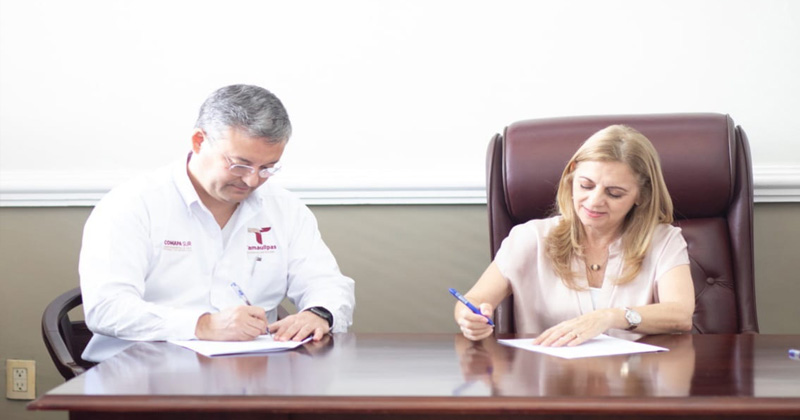 DIF TAMPICO Y COMAPA FIRMAN CONVENIO PARA CAPACITAR SOBRE LENGUA EN&nbsp;SEÑAS