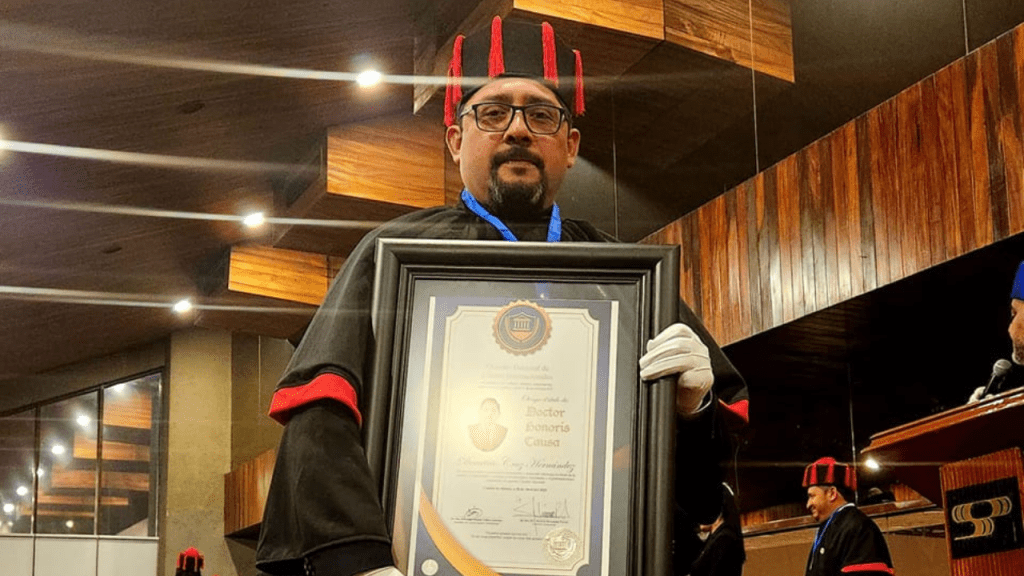 El Dr. Demetrio Cruz Hernández pone en alto el nombre de Río Bravo con su Doctorado Honoris&nbsp;Causa