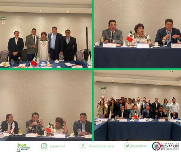 Participa diputado federal del Partido Verde Juan González Lima como ponente en la Sesión de Diálogo ante la&nbsp;CANACINTRA