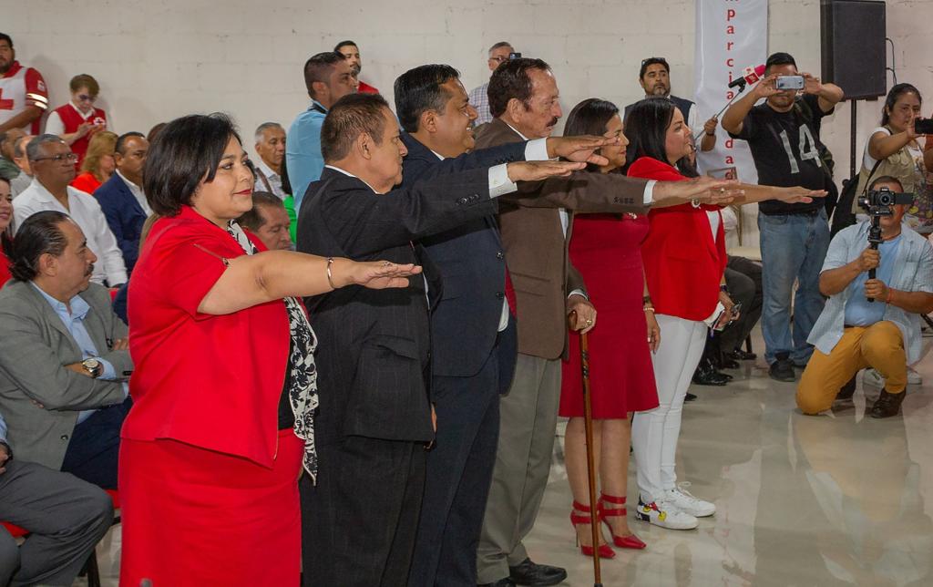 Nuevo presidente de la Cruz Roja Mexicana Delegación Matamoros asume su cargo con el respaldo del alcalde Mario&nbsp;Lopez