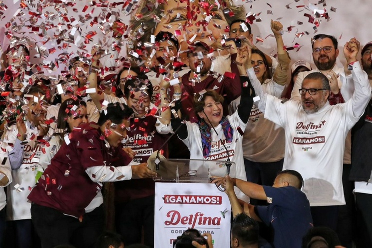 Después de casi un siglo, Delfina Gómez arrebata la joya de la corona al PRI en&nbsp;EDOMEX