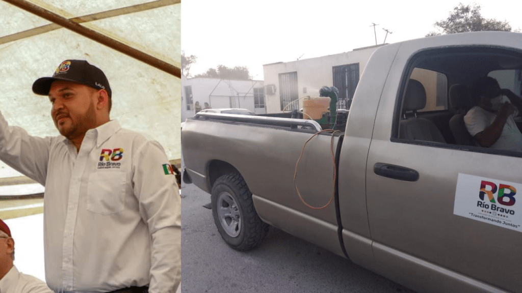 Gobierno de Río Bravo realiza trabajos de fumigación para combatir enfermedades transmitidas por&nbsp;mosquitos