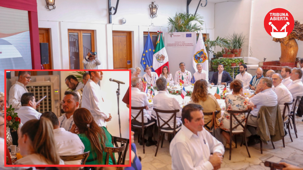 Acude el alcalde de Río Bravo, Eduardo Yáñez, a darle la bienvenida a los embajadores de la Unión Europea en&nbsp;Tamaulipas