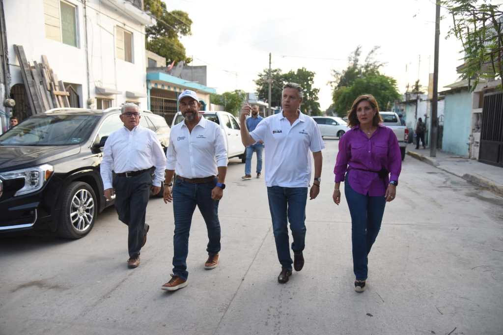 Inicia Chucho Nader Nueva Obra de Pavimentación en la Zona&nbsp;Norte