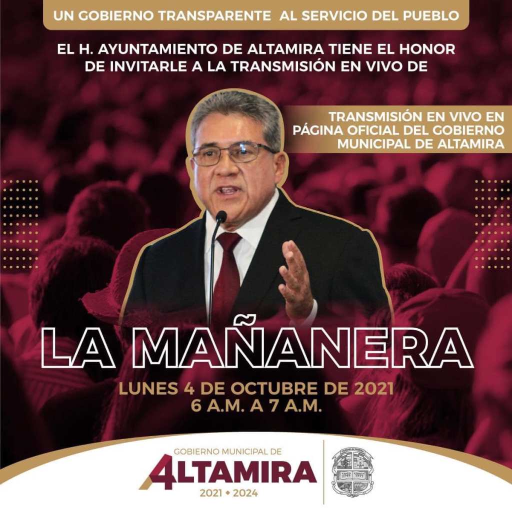 Las mañaneras de&nbsp;Altamira