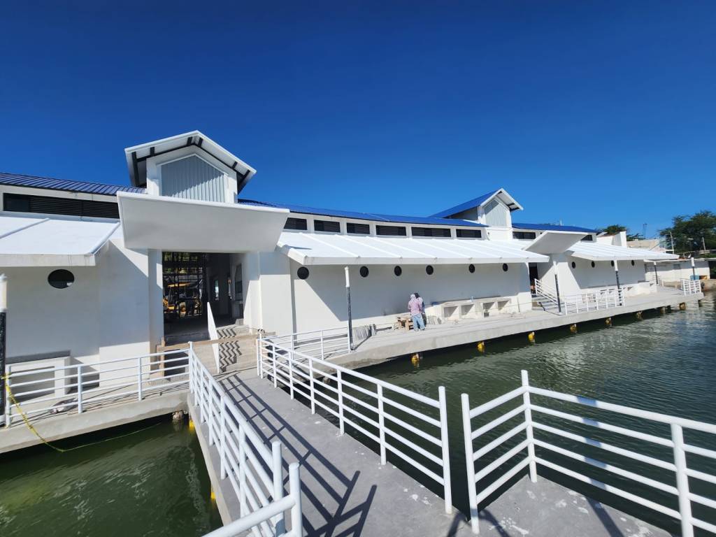 Avanza la construcción del mercado de mariscos La Puntilla: un nuevo referente turístico en&nbsp;Tampico