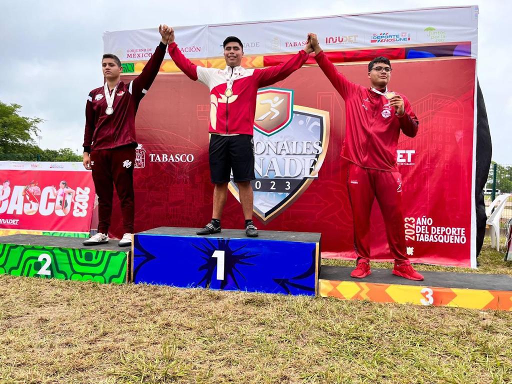 Cuatro medallas más para Tamaulipas en los Nacionales CONADE&nbsp;2023