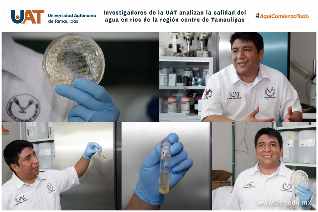 Analizan la calidad del agua en ríos de la región centro de&nbsp;Tamaulipas