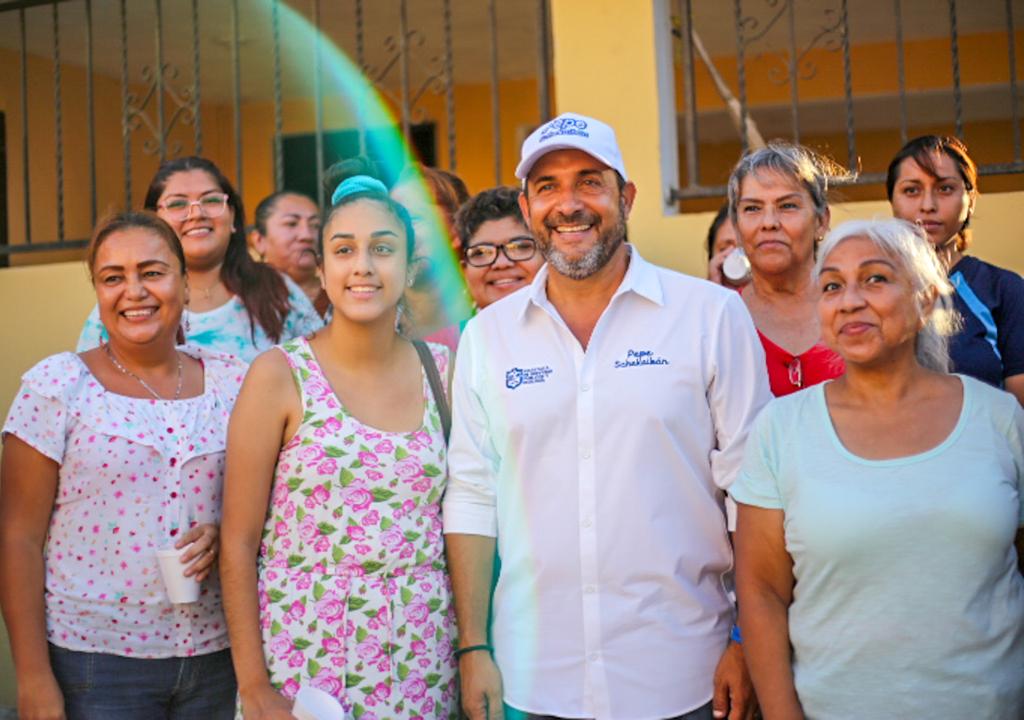 Garantiza Pepe Schekaibán Continuidad en la Modernización de Espacios&nbsp;Públicos