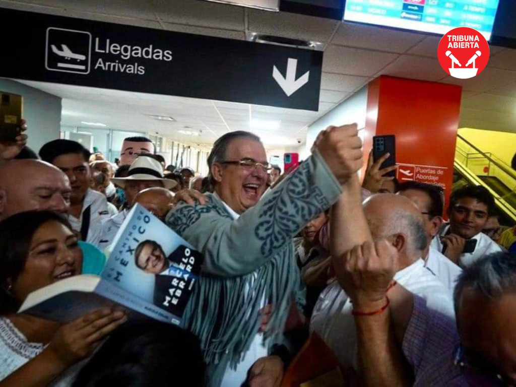Marcelo Ebrard emprende gira en Tamaulipas con cálida bienvenida en&nbsp;Tampico