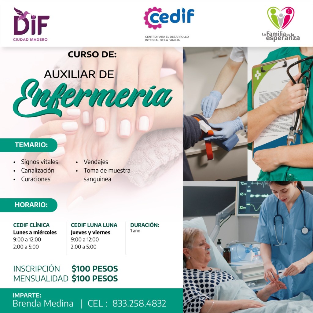 El DIF de Ciudad Madero Ofrece Cursos con Certificación en los CEDIF para Impulsar el&nbsp;Autoempleo