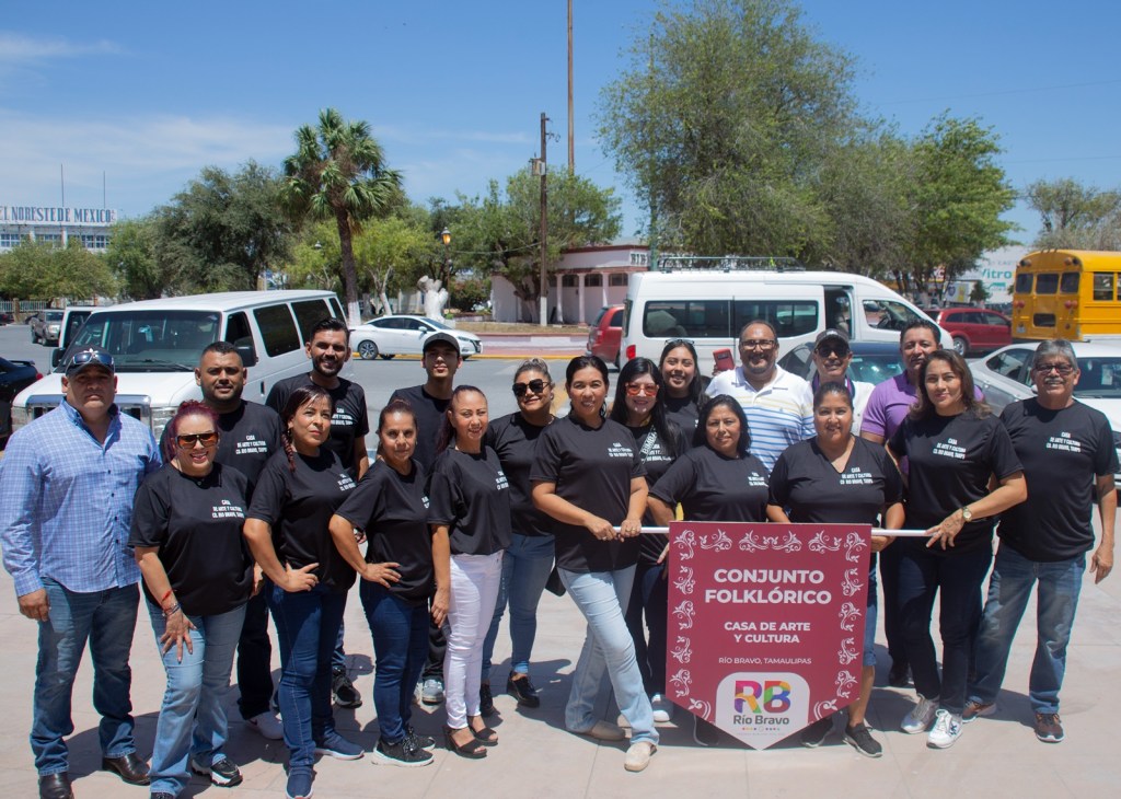 RESPALDA MUNICIPIO A REPRESENTATIVO DE DANZA FOLCLÓRICA DE RÍO BRAVO PARA REPRESENTARNOS EN EVENTO&nbsp;ESTATAL