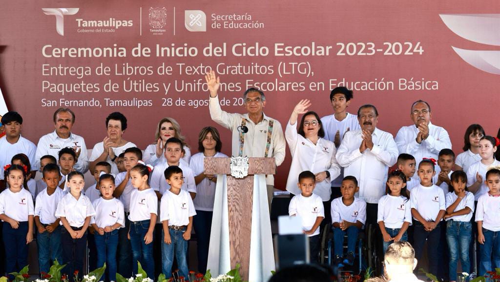 Inicio de Ciclo Escolar en Tamaulipas: Compromiso con la Educación y el&nbsp;Futuro