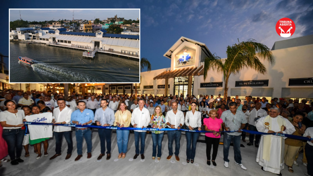 Inaugura Chucho Nader Nuevo Mercado de Mariscos La&nbsp;Puntilla