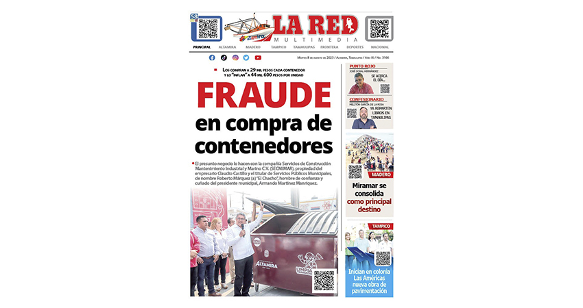 Los compran a 29 mil pesos cada contenedor y lo “inflan” a 44 mil 600 pesos por&nbsp;unidad