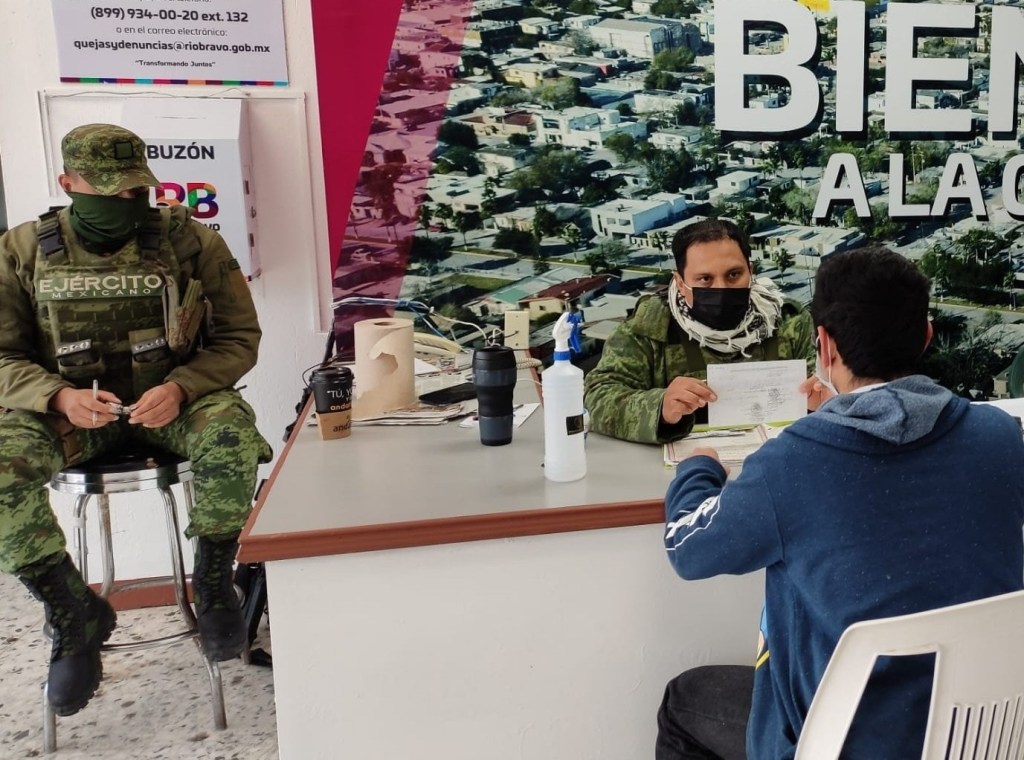 GOBIERNO DE RÍO BRAVO EXHORTA A TRAMITAR CARTILLA&nbsp;MILITAR