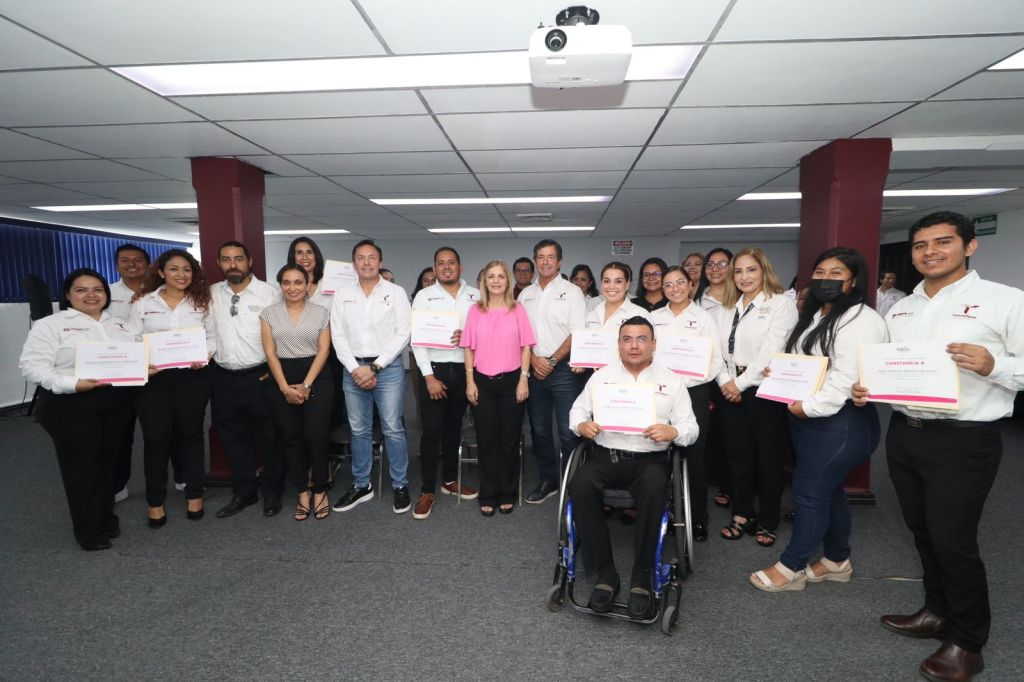 Capacita DIF Tampico a Personal de Comapa Sur en Lenguaje en&nbsp;Señas