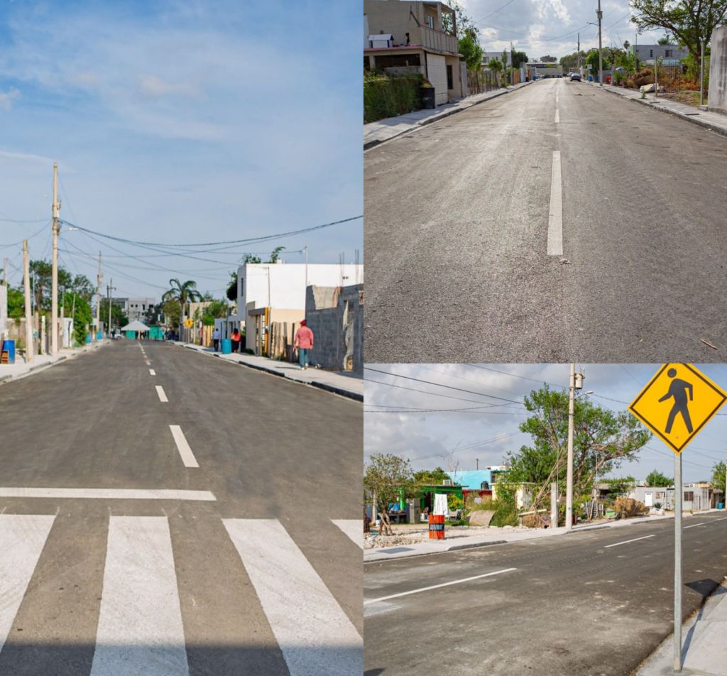 Gobiernos de Tamaulipas y Matamoros aplican 312 MDP en 51 obras de urbanización y&nbsp;pavimentación