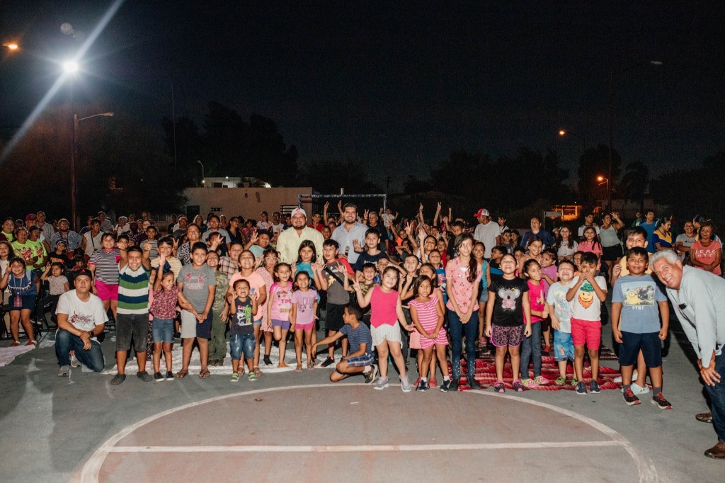 Cine al aire libre en Chulavista de Matamoros unifica a la&nbsp;comunidad