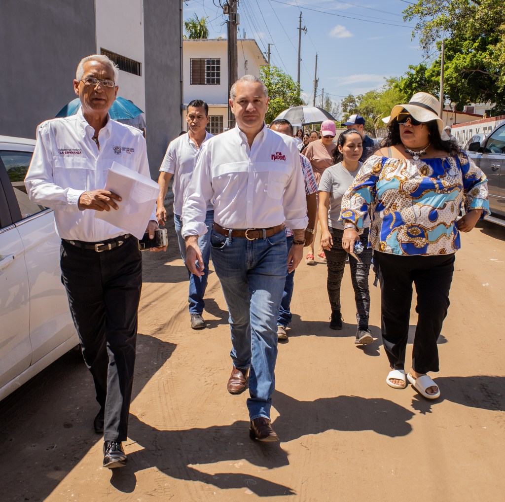Adrián Oseguera Continúa Transformando Ciudad Madero con Más Calles&nbsp;Pavimentadas