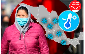 Frente Frío 7: Temperaturas de 0 grados en estos&nbsp;estados