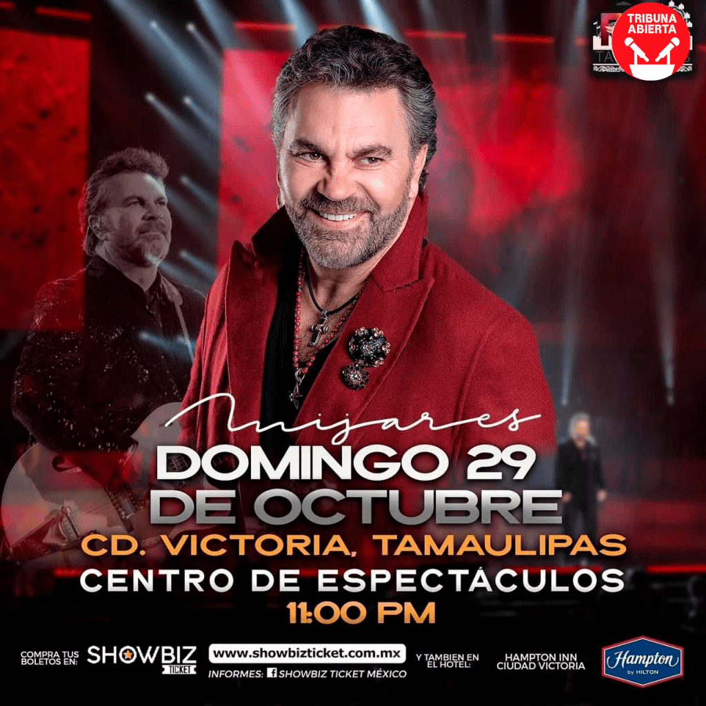 Mijares se Presentará en la Feria Tamaulipas&nbsp;2023