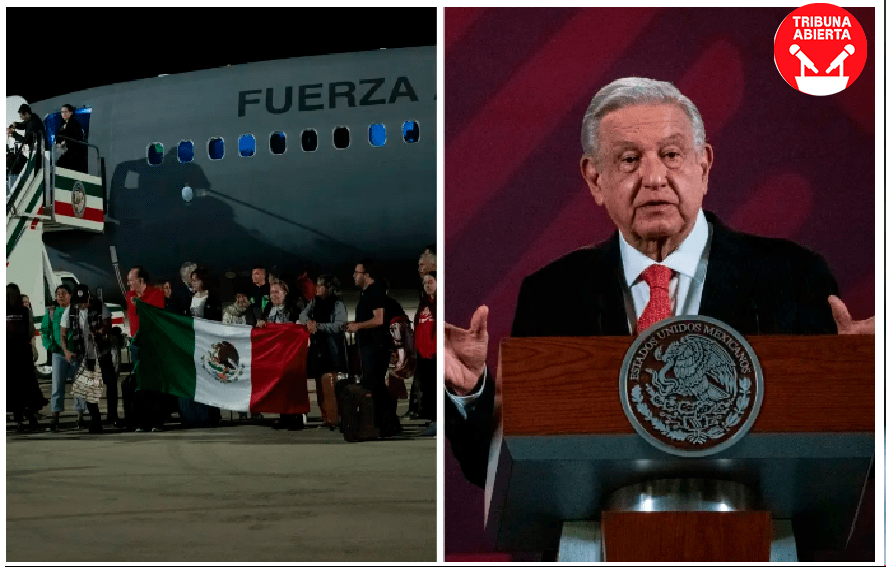764 mexicanos continúan en Israel, AMLO buscará su traslado a países&nbsp;cercanos