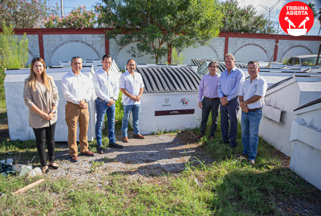 Dan banderazo para entrega de contenedores en cinco ejidos beneficiados con Programa Frontera 2025: Gobierno de&nbsp;Matamoros