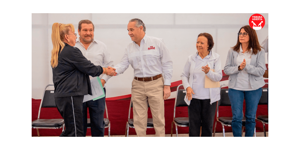 Rehabilitación del Auditorio Municipal «Américo Villarreal Guerra» por el Alcalde Adrián&nbsp;Oseguera