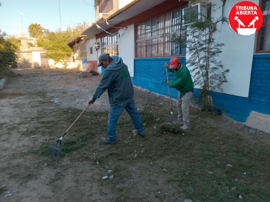 Gobierno de Río Bravo continúa su compromiso con la educación y el mantenimiento de áreas verdes en escuelas&nbsp;locales
