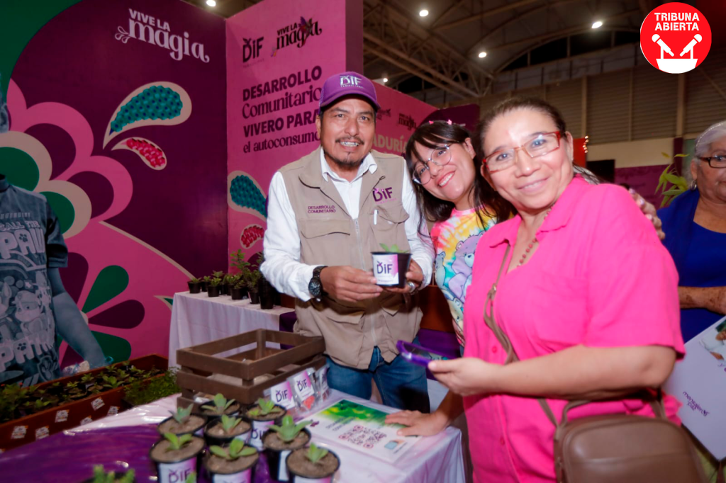 Américo y María Inauguran el Stand del DIF Estatal en la Feria Tamaulipas&nbsp;2023