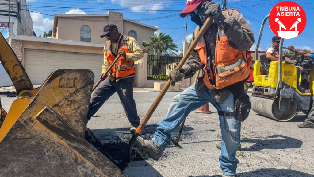 Intensa Semana de Bacheo en Vialidades Prioritarias en Río&nbsp;Bravo
