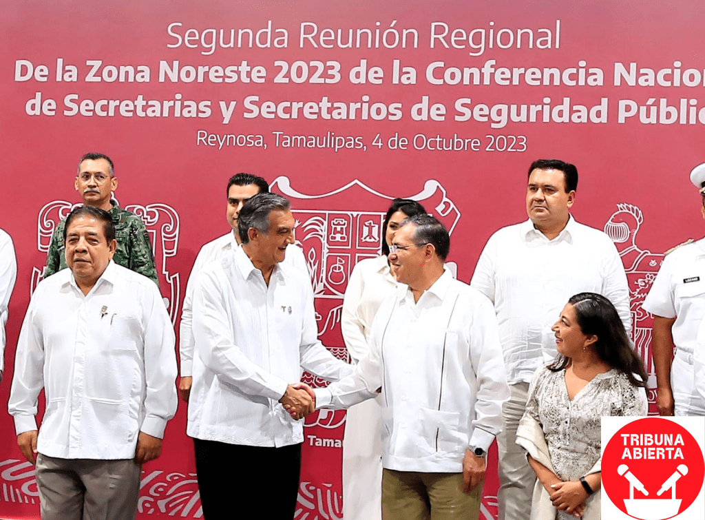 Secretarías de Seguridad de la Región Noreste trabajan unidas para lograr la paz&nbsp;pública