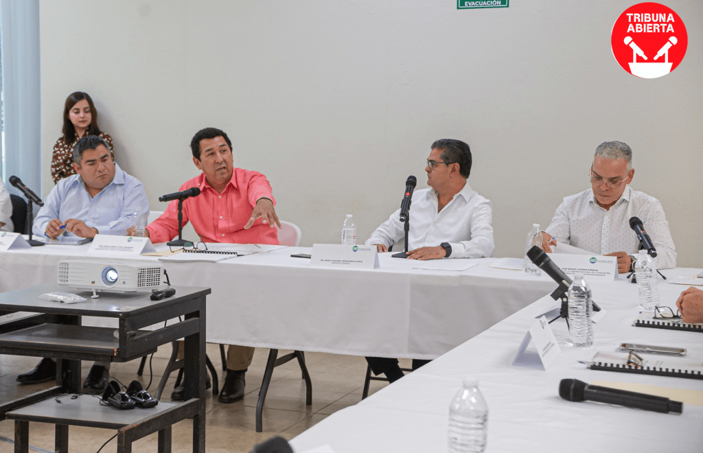 Alcalde Mario López Preside la Sexta Reunión de la Junta de Aguas y Drenaje de&nbsp;Matamoros
