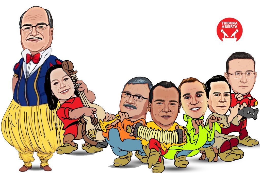 ALTAMIRA :El flamante grupo de los 7, bailando al ritmo que Juvenal, les&nbsp;toque.