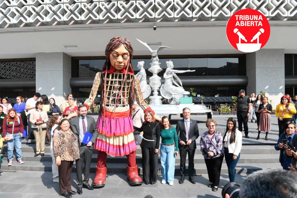 Acompaña Rosa González a la Pequeña Amal; Desde el Congreso Envían Mensaje de Fraternidad a&nbsp;Migrantes