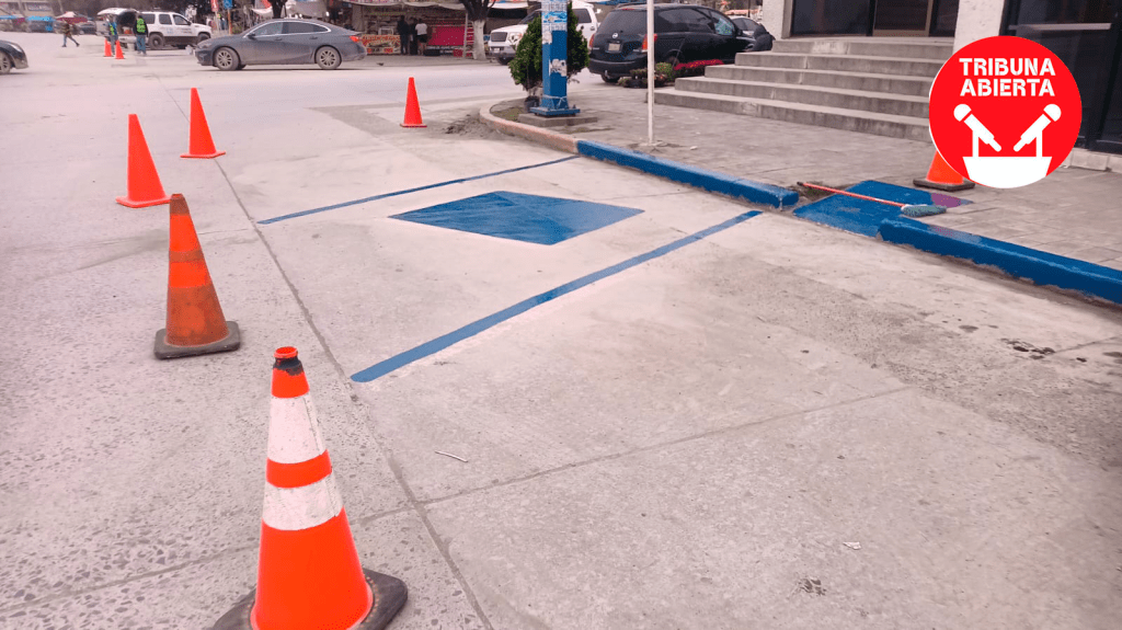 TRÁNSITO MUNICIPAL TRAZA ESPACIOS PARA&nbsp;DISCAPACITADOS