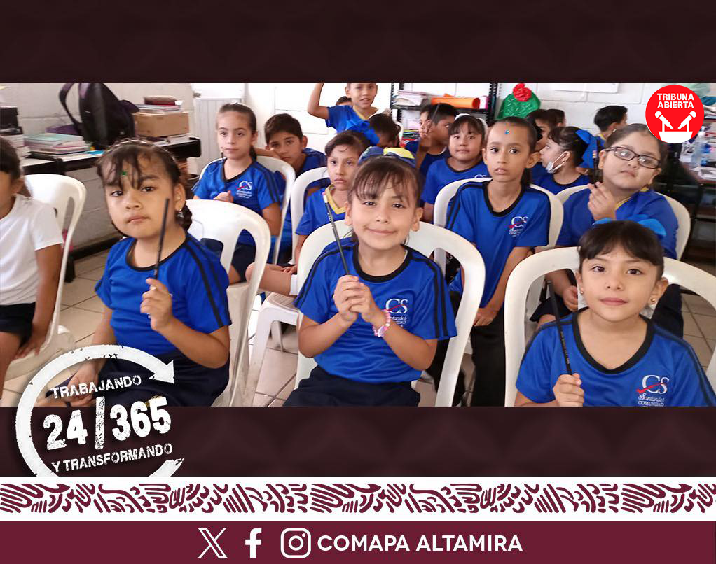 Capacitación en uso racional del agua para alumnos del Colegio&nbsp;Santander